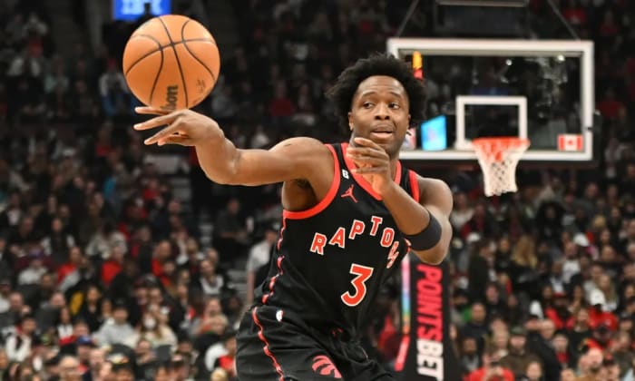 The Toronto Raptors drafted OG Anunoby in the first round of the 2017 NBA Draft.